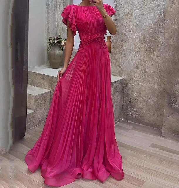 Liese - Elegantes Colorful Abendkleid