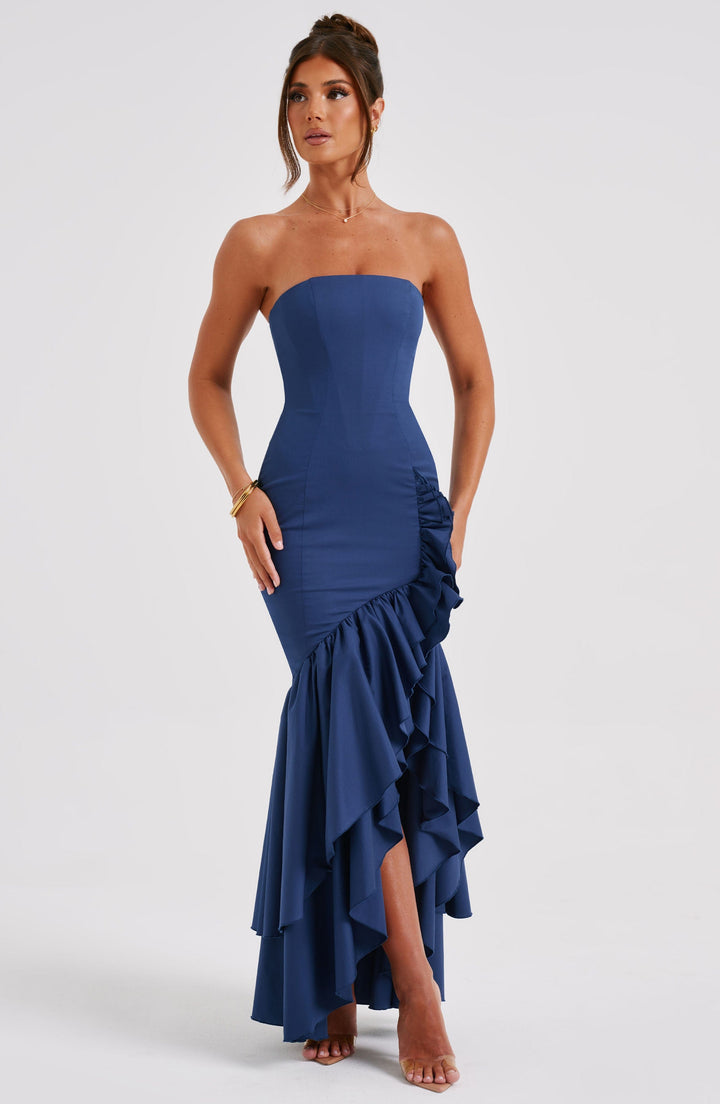 Eline - Statement-Rüschenkleid